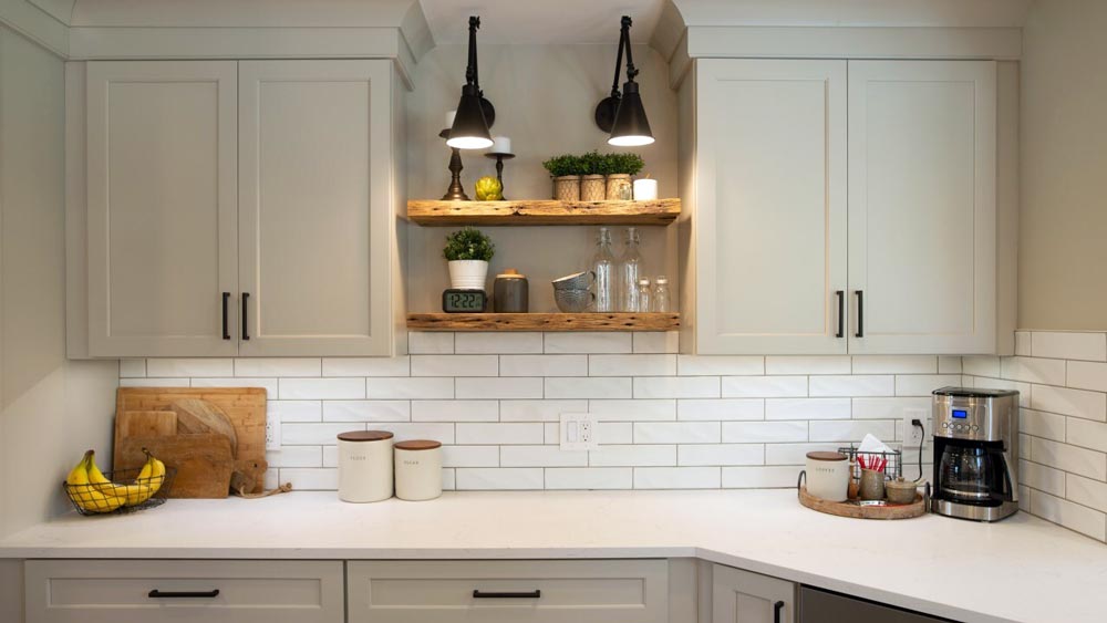 Open Shelving Kitchen Renovations Oakland County, MI